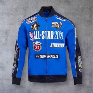 All Star Game 2024 Royal Jacket Blue Size Large NWT Luxury Athletic Collection